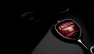 jaguar classic car photography badge